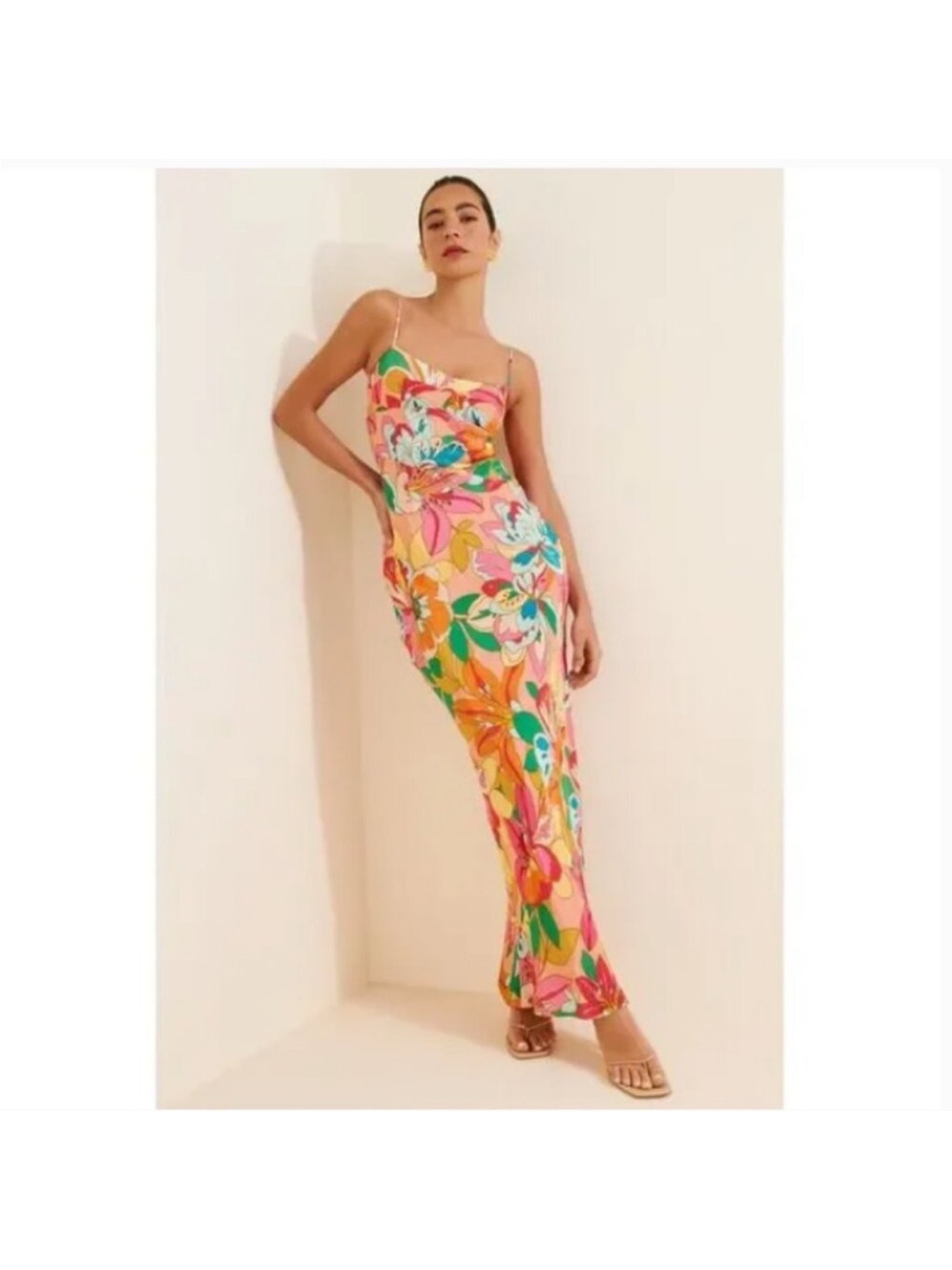Amanda Uprichard Janeiro Maxi Dress in Botanico